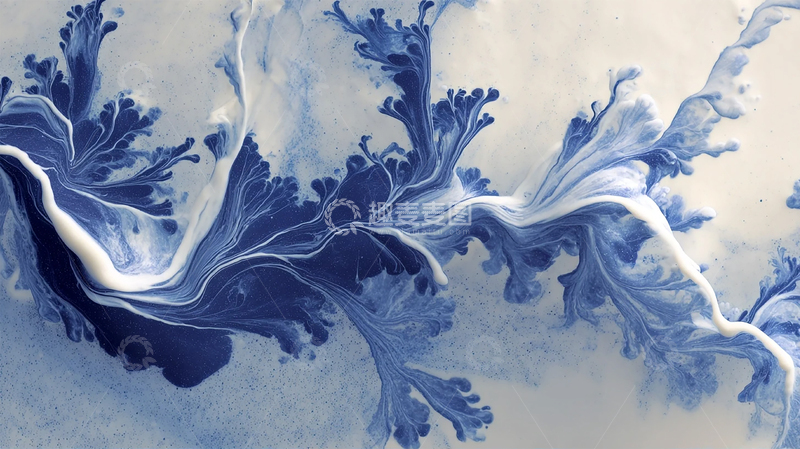 高清大图下载【趣麦麦图】彩色漩涡中的静谧力量