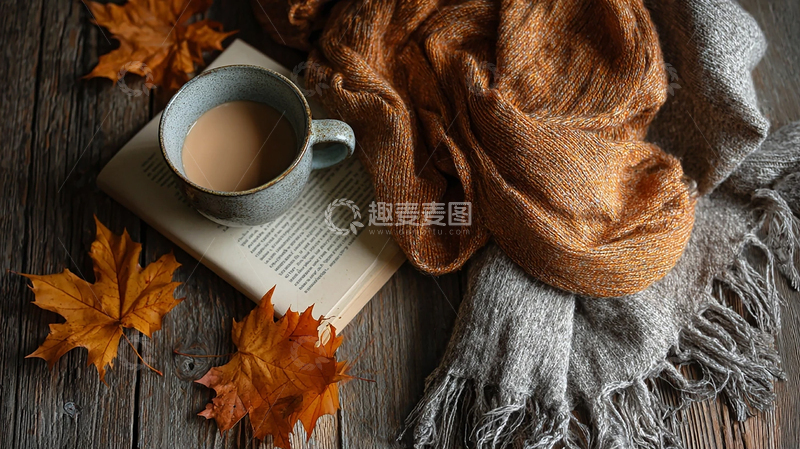 高清大图下载【趣麦麦图】秋日温暖时光的静谧角落