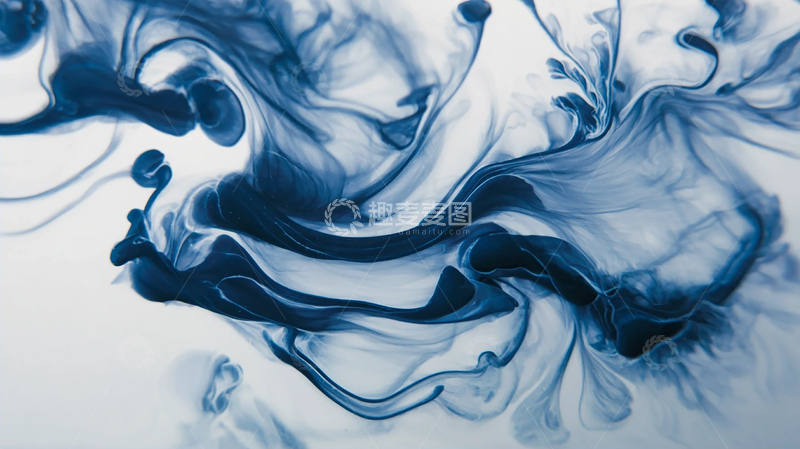 高清大图下载【趣麦麦图】蓝色梦境中的流动奇观