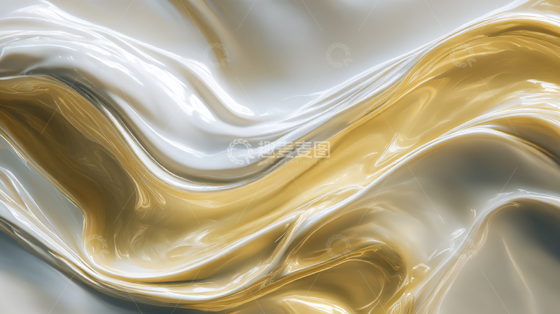 高清大图下载【趣麦麦图】流光溢彩的金色梦境