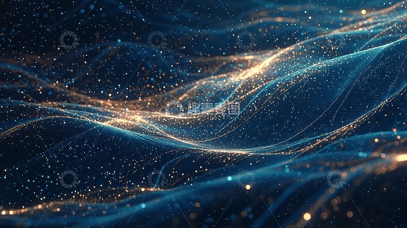 高清大图下载【趣麦麦图】星际尘埃中的流光梦境