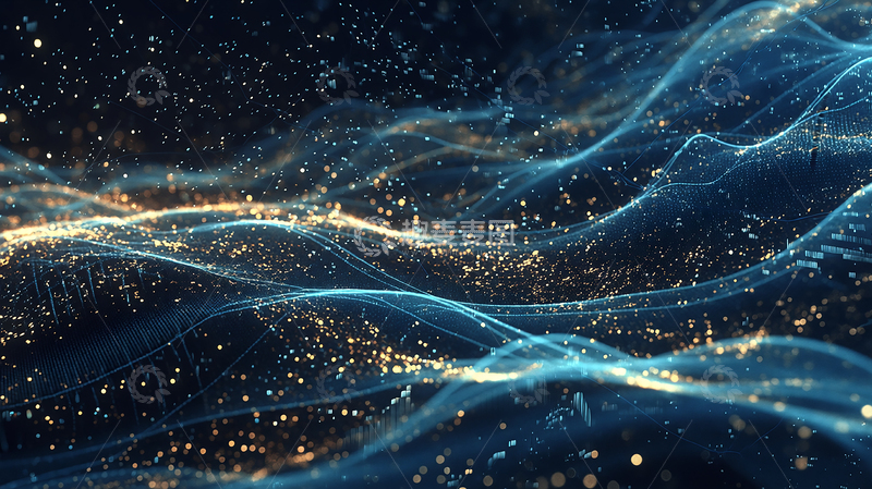 高清大图下载【趣麦麦图】数字海洋的光影奇迹