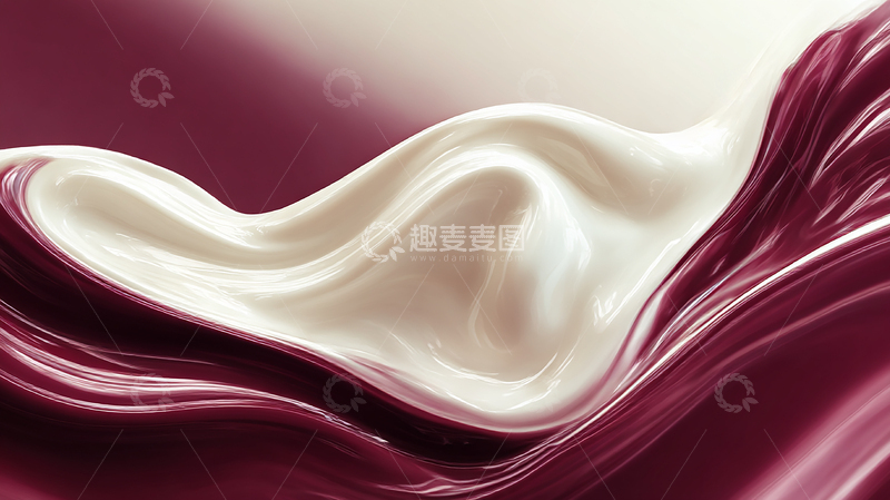 高清大图下载【趣麦麦图】螺旋交织的色彩梦境