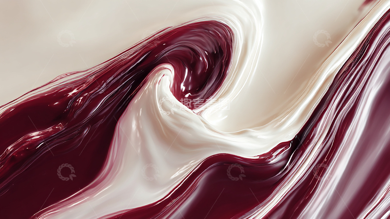 高清大图下载【趣麦麦图】流动的色彩交响曲