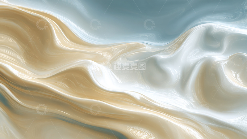 高清大图下载【趣麦麦图】浪漫色彩交织的梦境之海