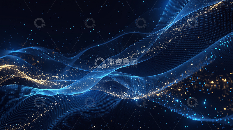 高清大图下载【趣麦麦图】星际光影漫游奇幻世界