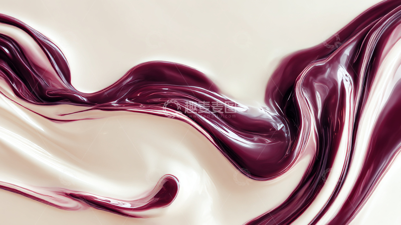 高清大图下载【趣麦麦图】绚丽色彩中的流动奇迹