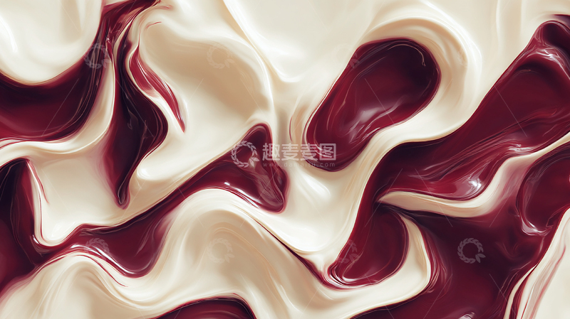 高清大图下载【趣麦麦图】流动的色彩梦境与心灵的交响