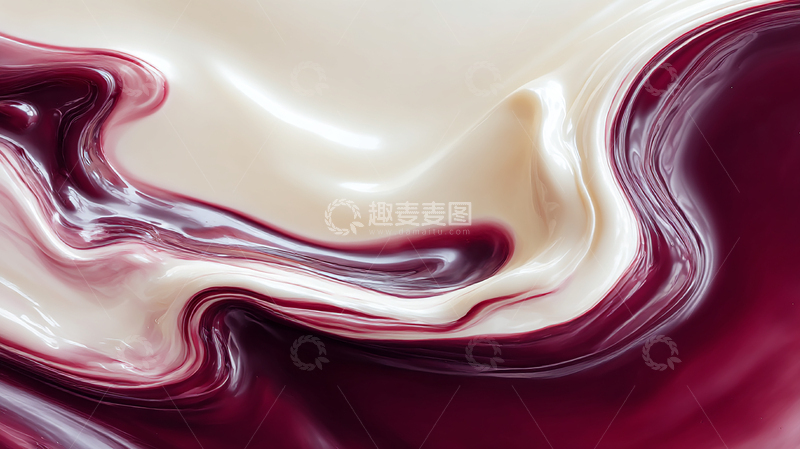 高清大图下载【趣麦麦图】彩色流动的梦境空间
