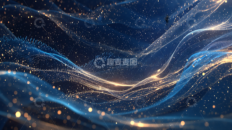 高清大图下载【趣麦麦图】星辰幻影的光影交织