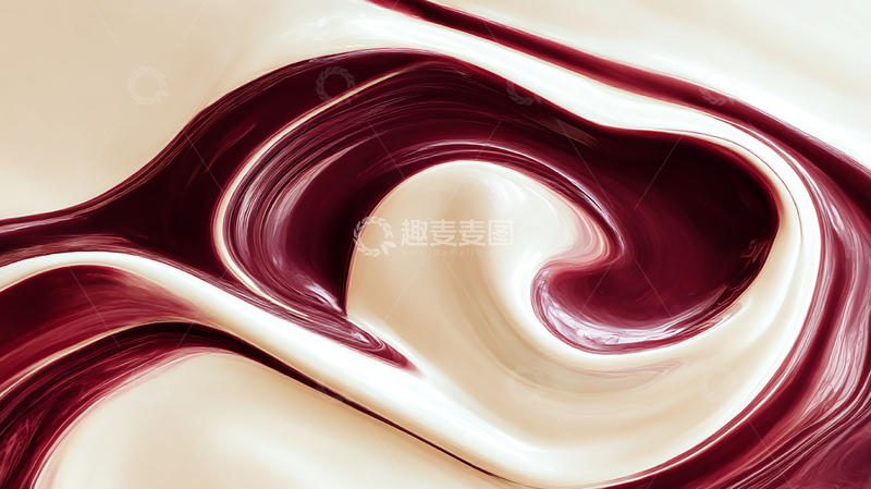 高清大图下载【趣麦麦图】流动的色彩交响