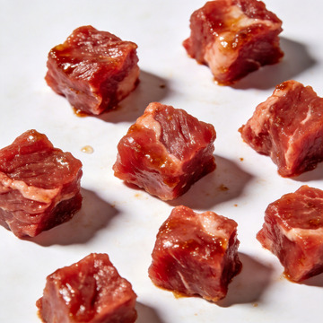 切粒鲜肉商品摄影10