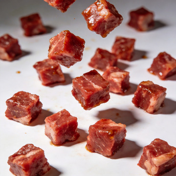 切粒鲜肉商品摄影11