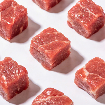 切粒鲜肉商品摄影7