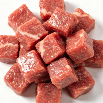 切粒鲜肉商品摄影5