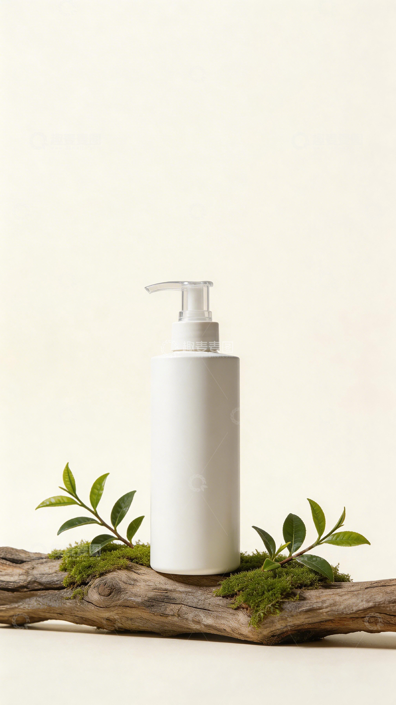 高清大图下载【趣麦麦图】自然风护肤品展示