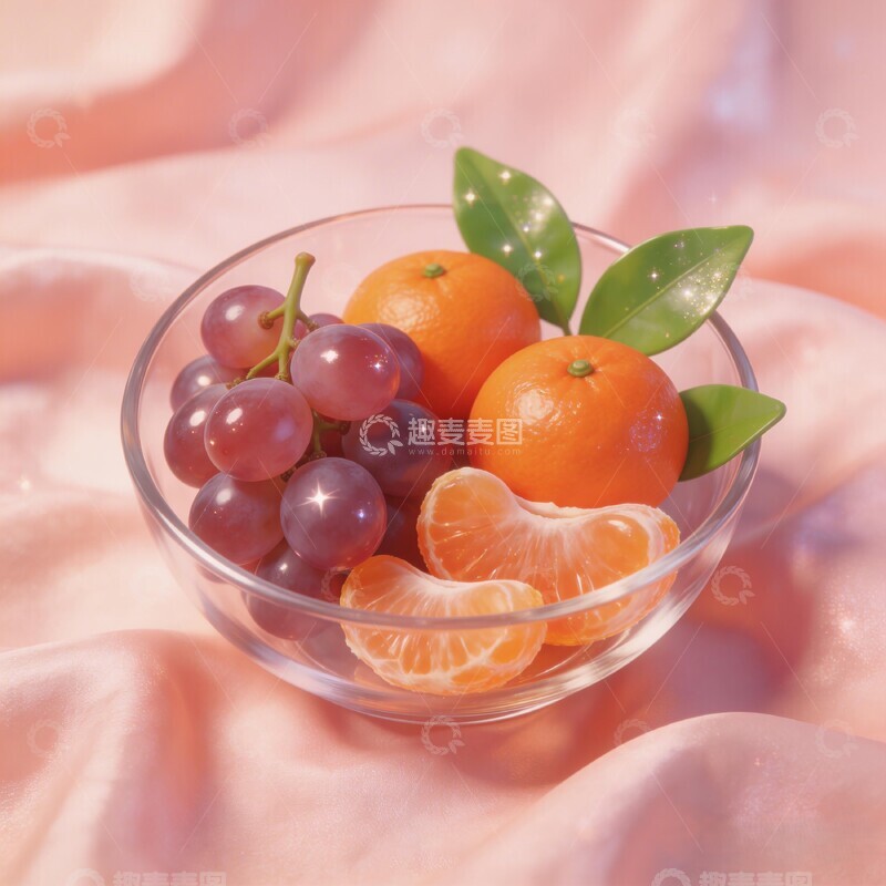 高清大图下载【趣麦麦图】清新水果盘静物摄影