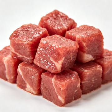 切粒鲜肉商品摄影6