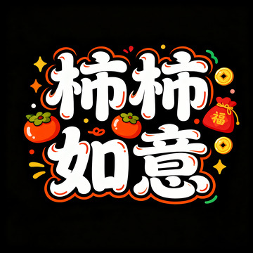 可爱卡通手绘字体设计