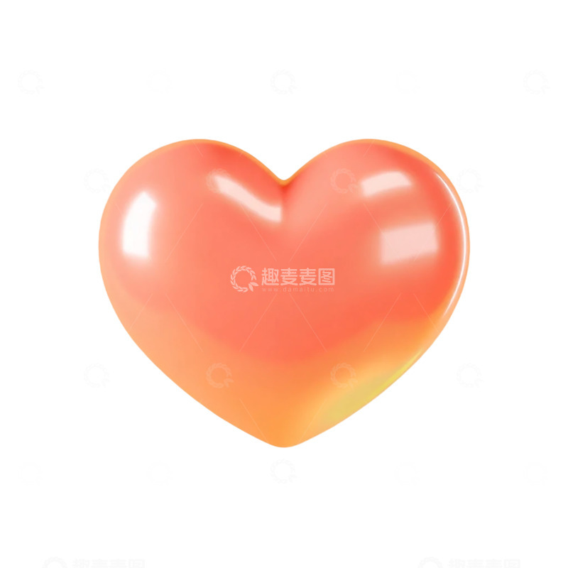 高清大图下载【趣麦麦图】浮世心海的柔情心形