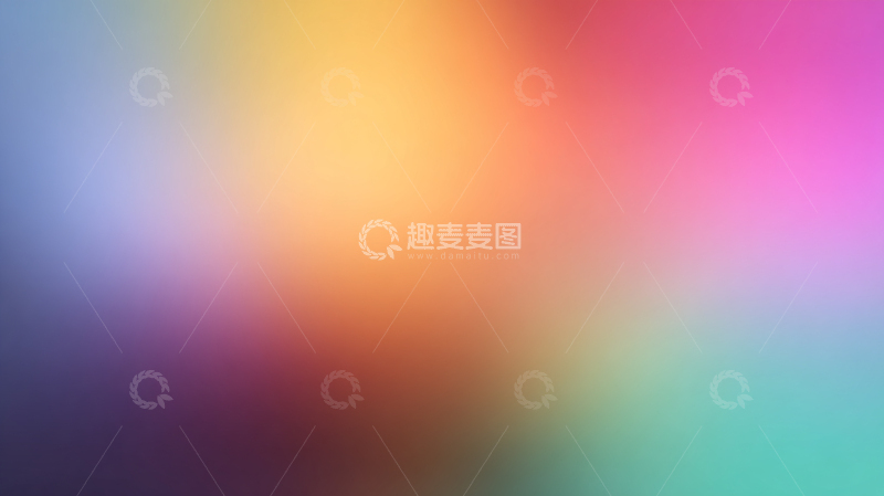 高清大图下载【趣麦麦图】色彩梦境的缤纷交响