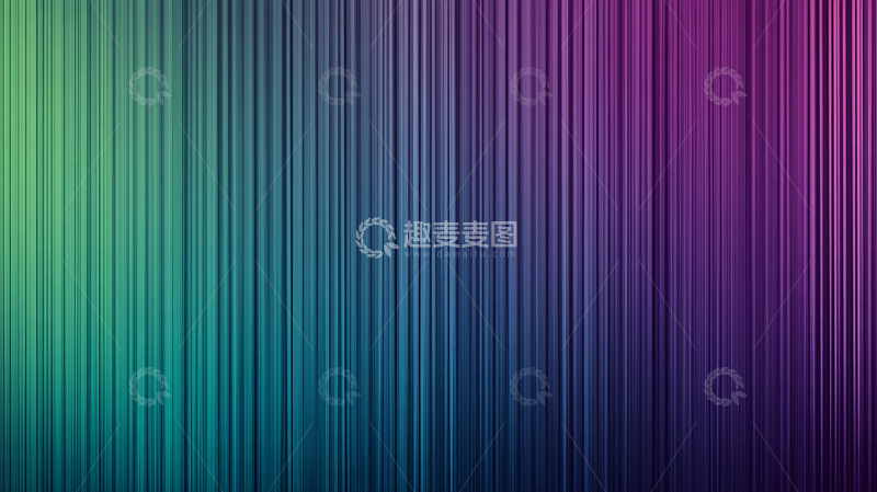 高清大图下载【趣麦麦图】彩虹色线条的奇幻世界