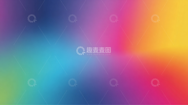 高清大图下载【趣麦麦图】彩虹幻影的神秘舞步