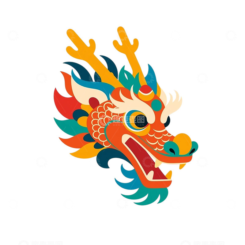 高清大图下载【趣麦麦图】彩绘龙魂：古典与现代的交织