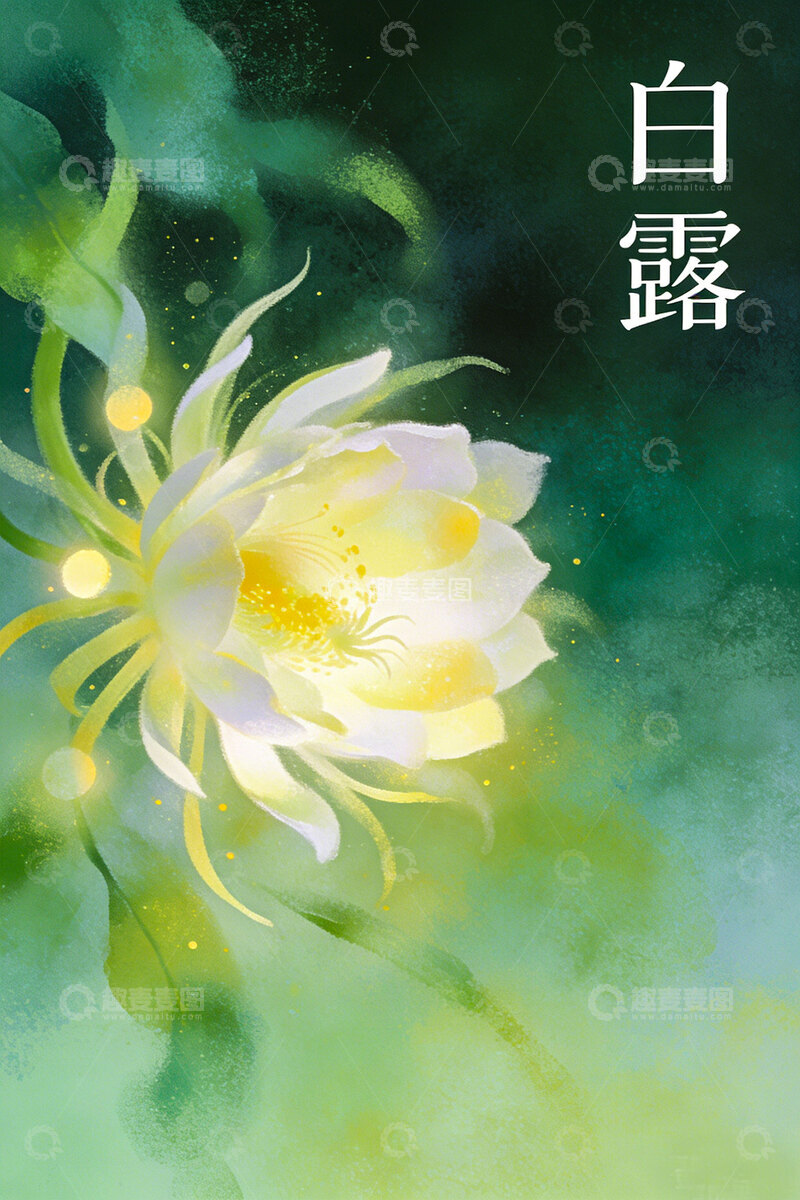 高清大图下载【趣麦麦图】水墨风荷花意境装饰画