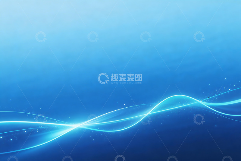 高清大图下载【趣麦麦图】未来科技感kv横版背景2