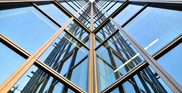 现代建筑玻璃幕墙摄影