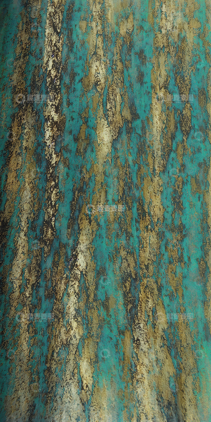 高清大图下载【趣麦麦图】绿金锈迹素材