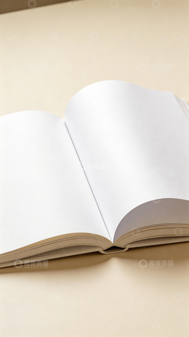 高清大图下载【趣麦麦图】简约打开笔记本