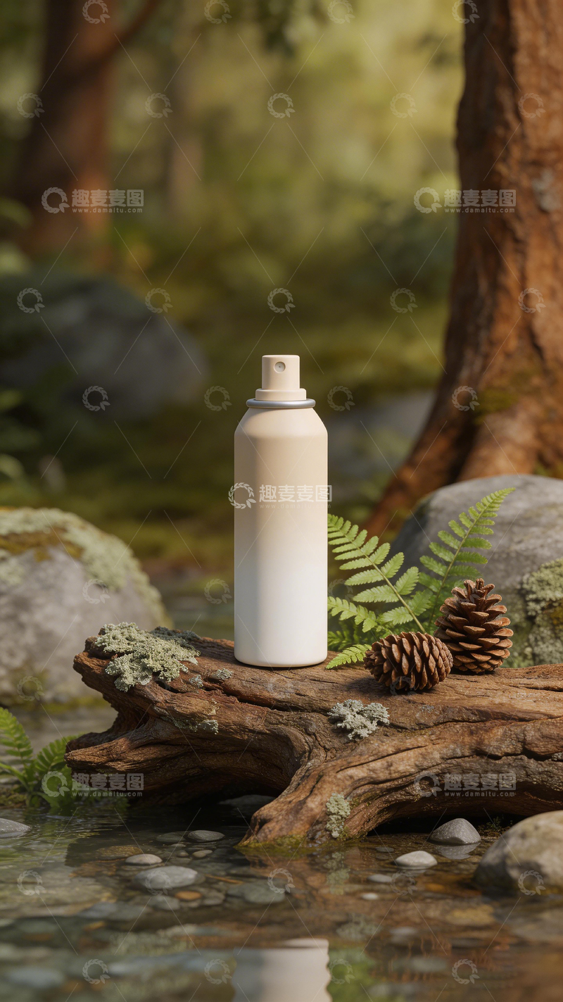高清大图下载【趣麦麦图】自然风格喷雾瓶摄影