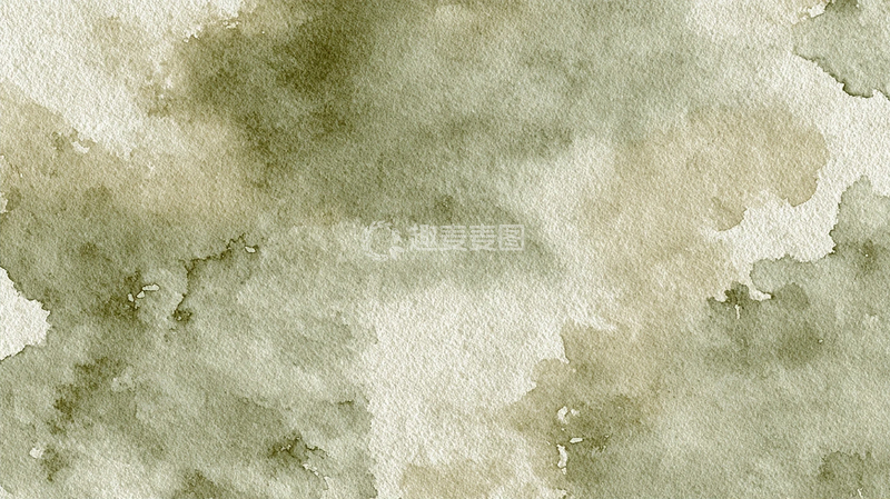 高清大图下载【趣麦麦图】水墨意境中的绿云幻影