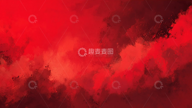 高清大图下载【趣麦麦图】火焰之舞：红色梦境的极致展现