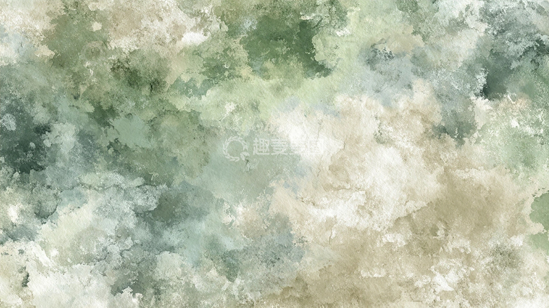 高清大图下载【趣麦麦图】迷雾中的碧绿梦境