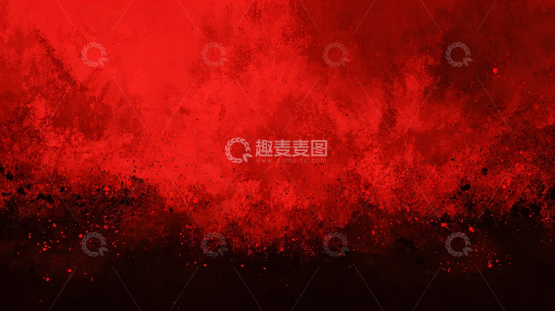 高清大图下载【趣麦麦图】红色梦境的爆炸奇观
