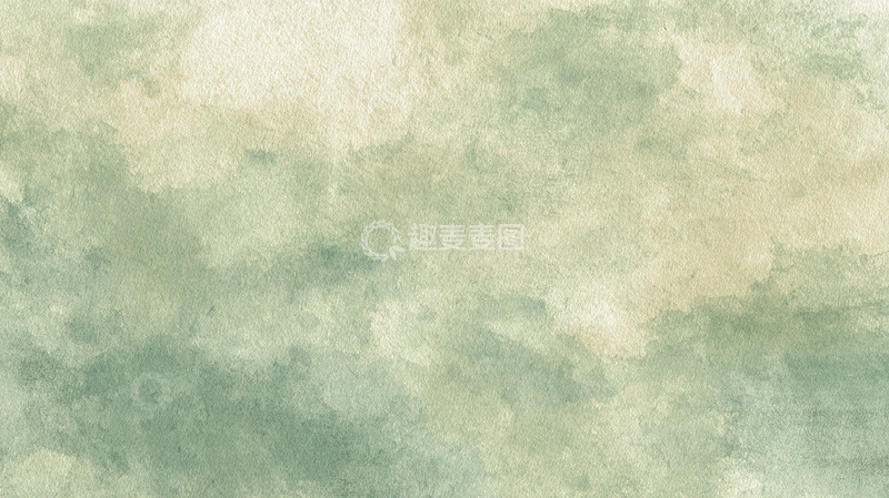 高清大图下载【趣麦麦图】迷雾中隐现的绿意幻影