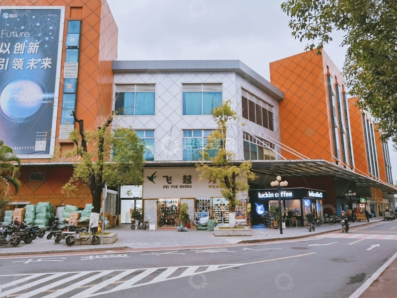 高清大图下载【趣麦麦图】现代商业街区景观