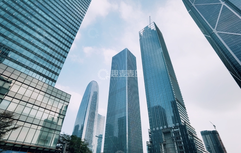 高清大图下载【趣麦麦图】现代都市高楼风光