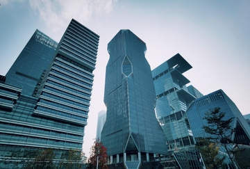 都市高楼风光建筑