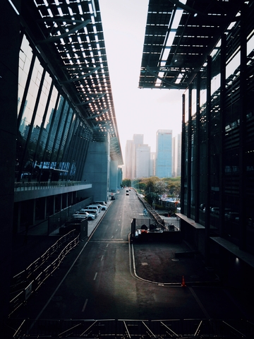现代都市街景摄影