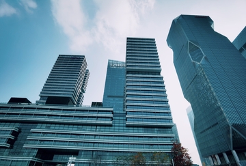 现代都市高楼建筑风光