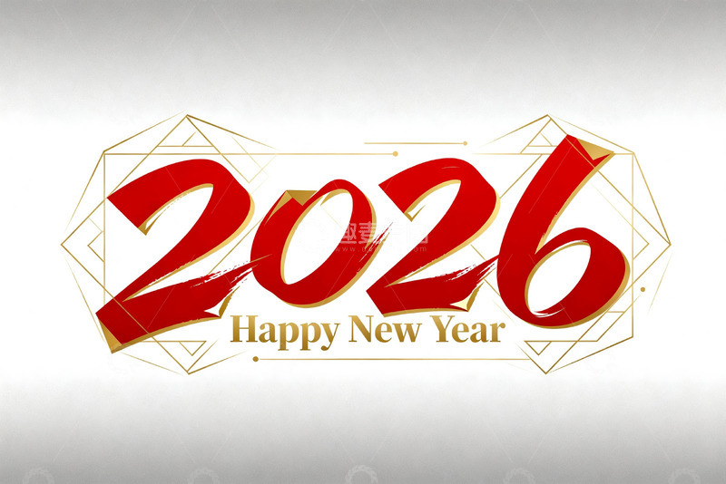 高清大图下载【趣麦麦图】2026新年贺岁设计