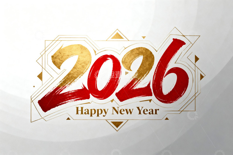高清大图下载【趣麦麦图】2026新年贺图设计