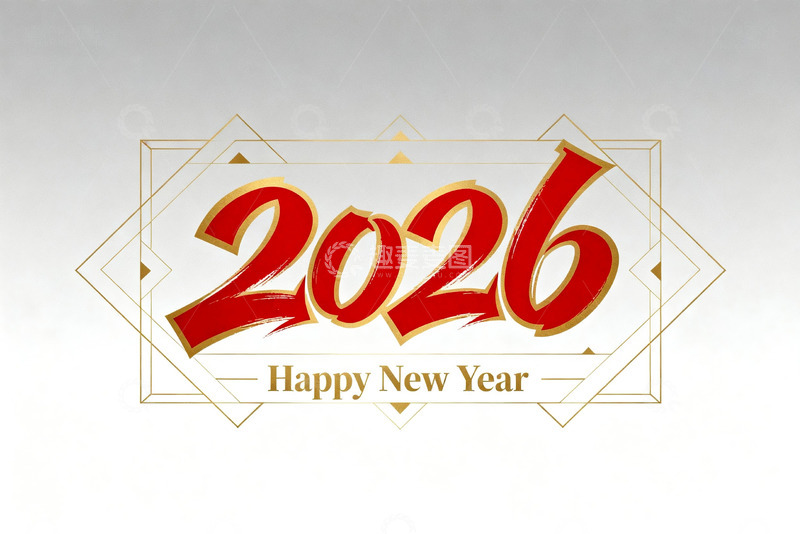 高清大图下载【趣麦麦图】2026新年贺图设计