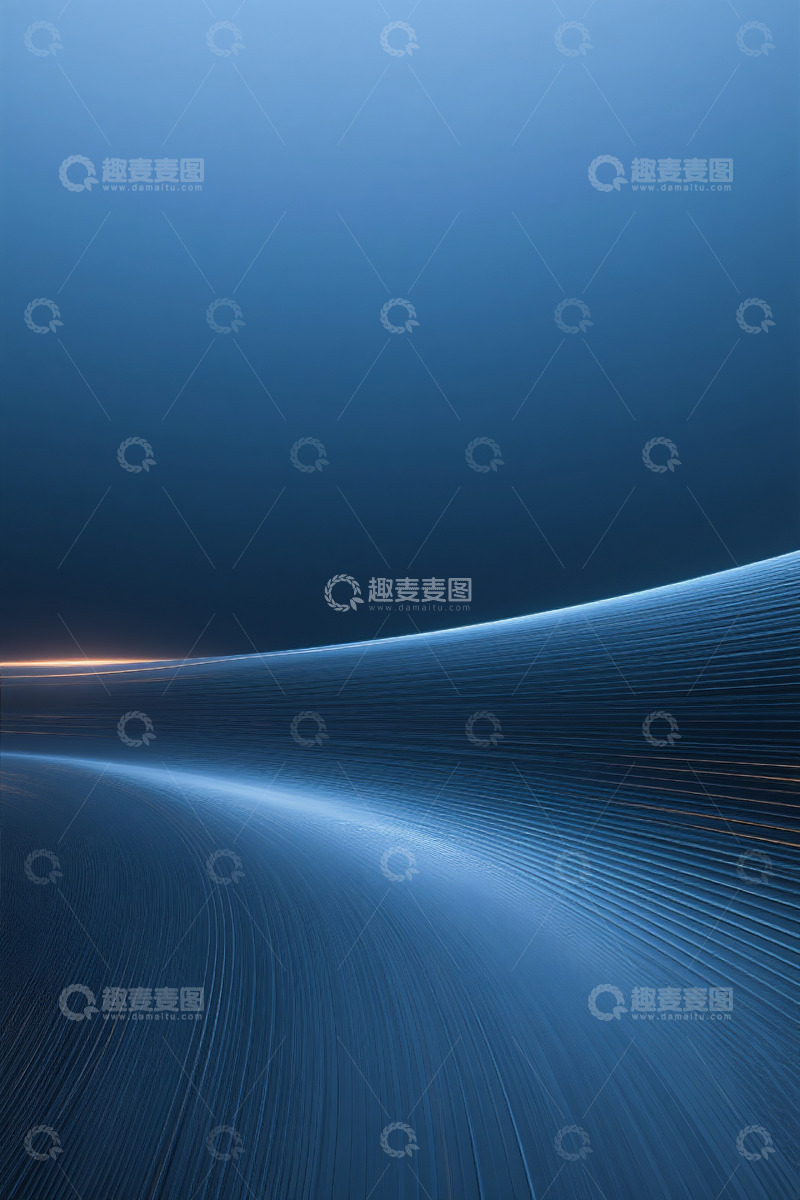 高清大图下载【趣麦麦图】深蓝色金属科技感背景4