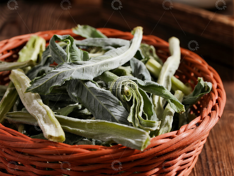 高清大图下载【趣麦麦图】贡菜干特写2