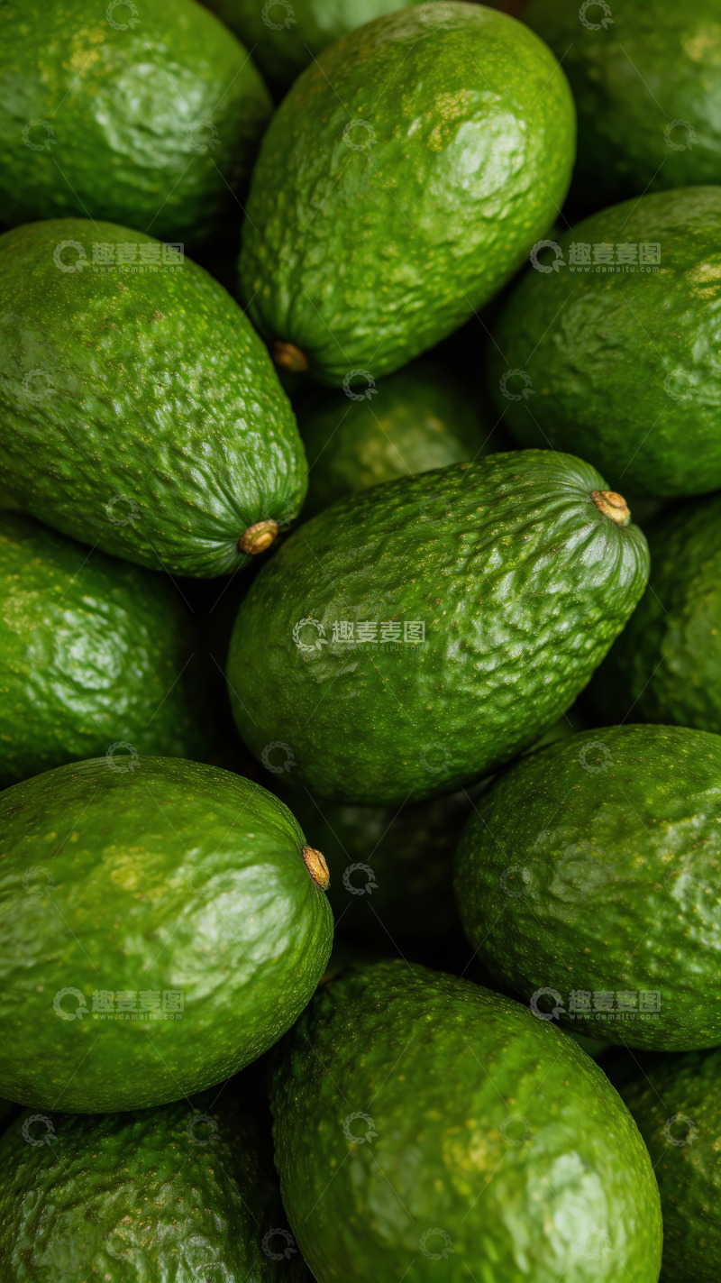 高清大图下载【趣麦麦图】一堆新鲜的牛油果4